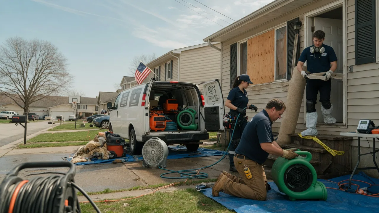 Water Damage Restoration in Belknap, IL near me